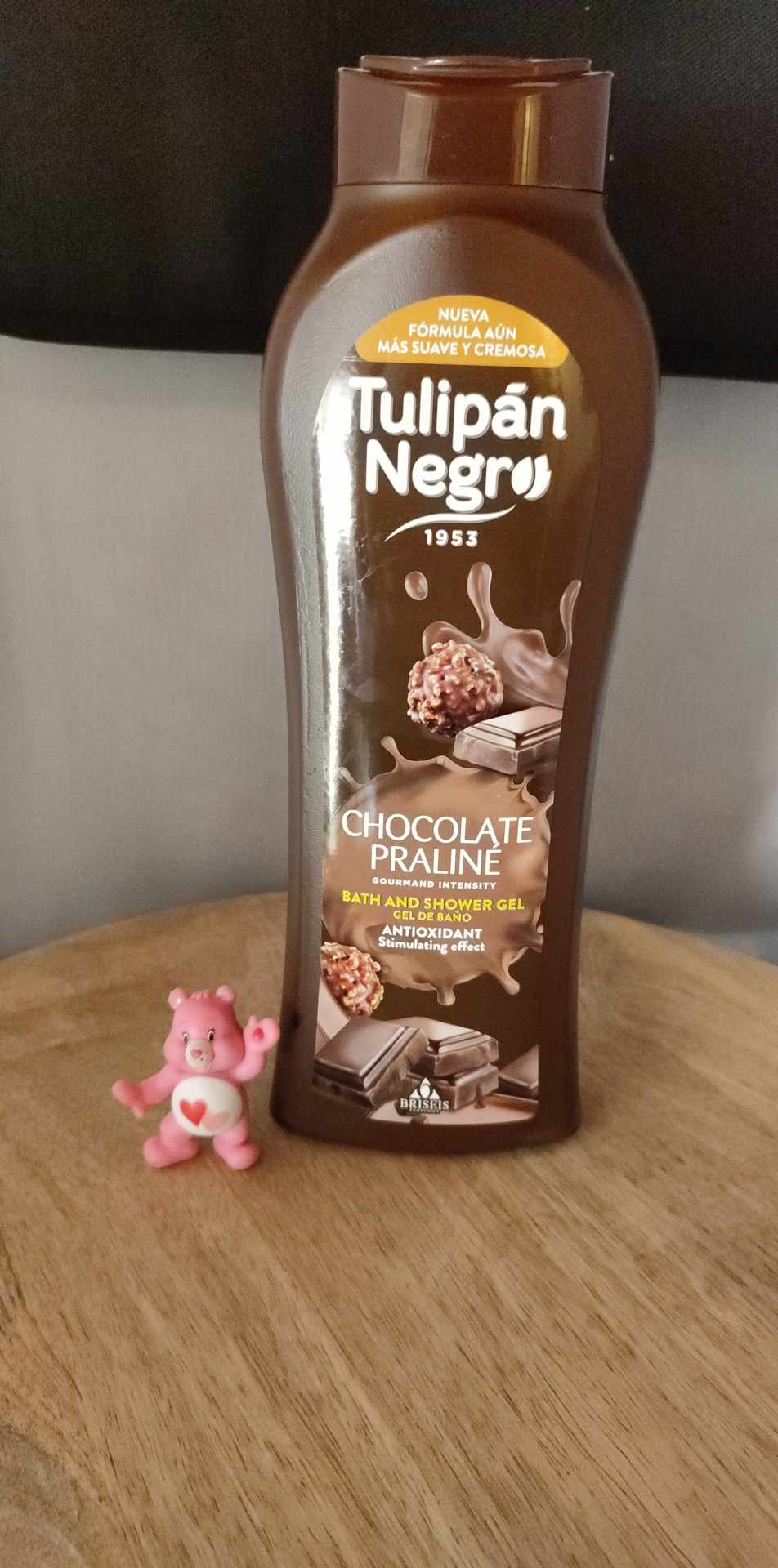 gel douche chocolat praliné