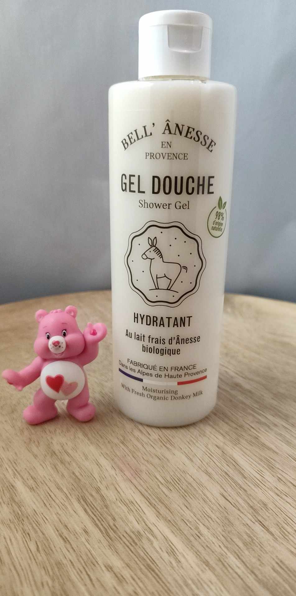 Gel douche au lait d'ânesse bio