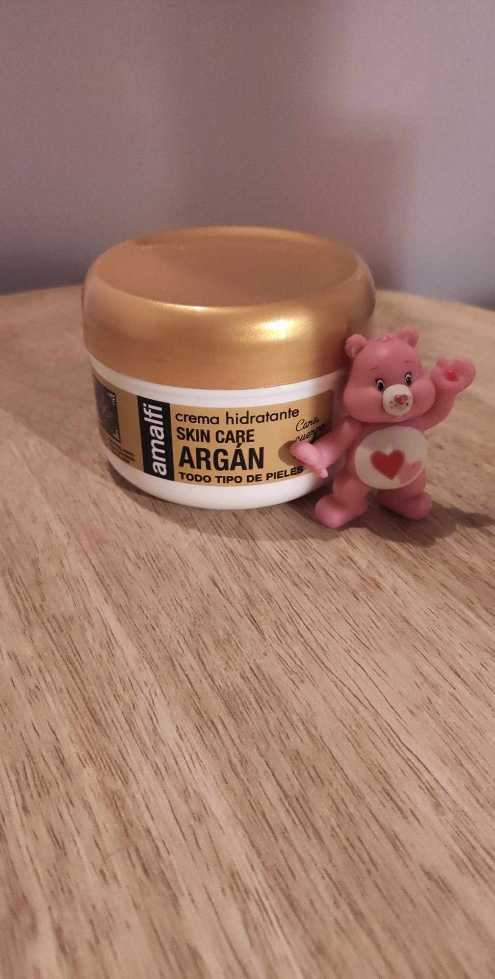 skin care crème hydratante  à l'argan