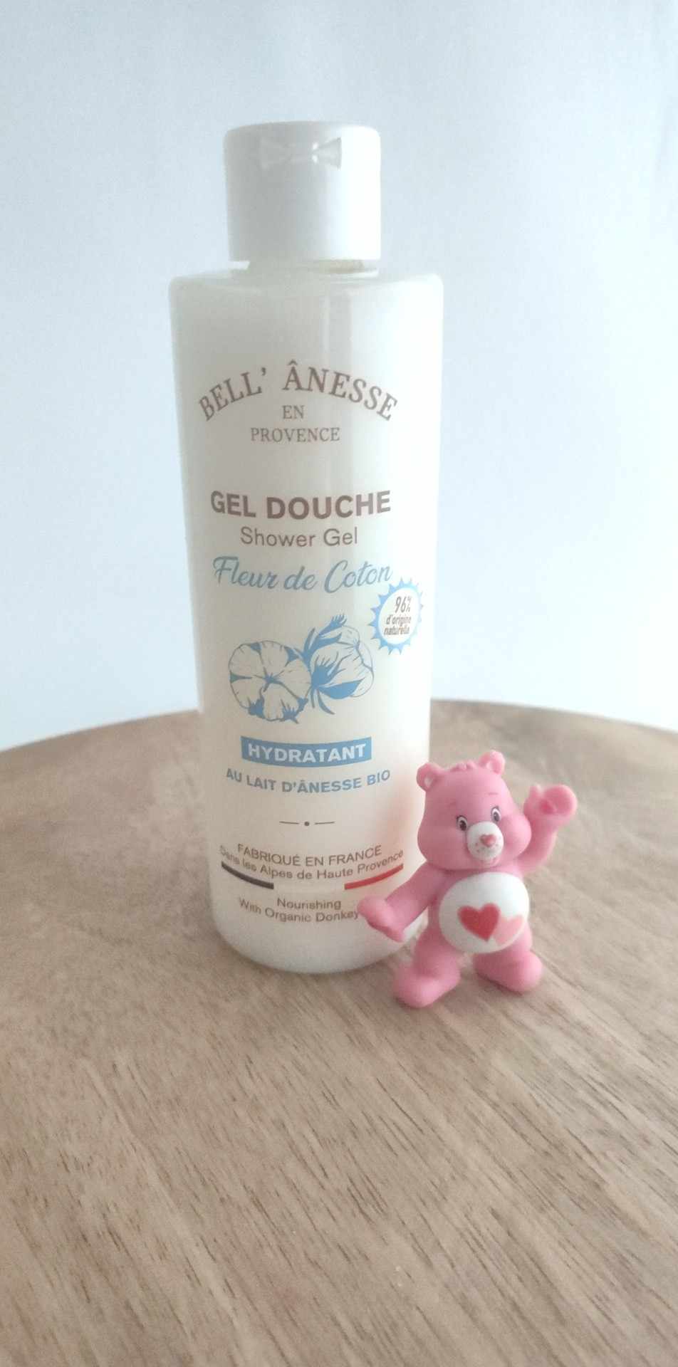 Gel douche au lait d’ânesse et Fleur de coton