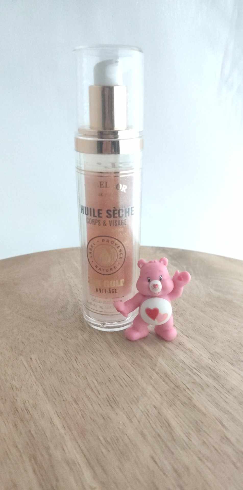 Huile sèche 24K Gold