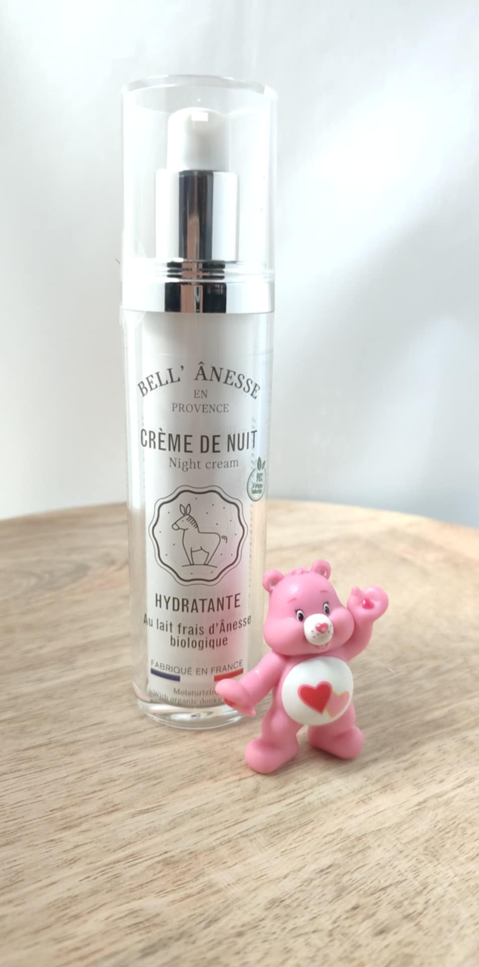 Crème de nuit au lait d'ânesse