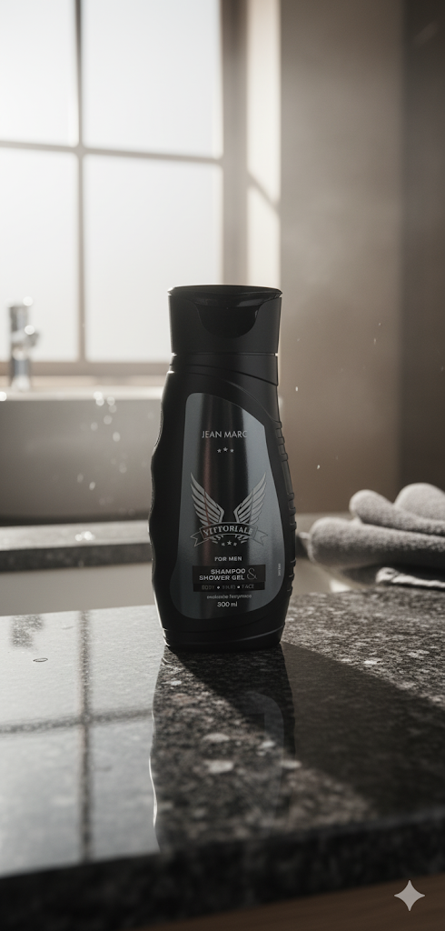gel douche et shampoing inspiré victoire